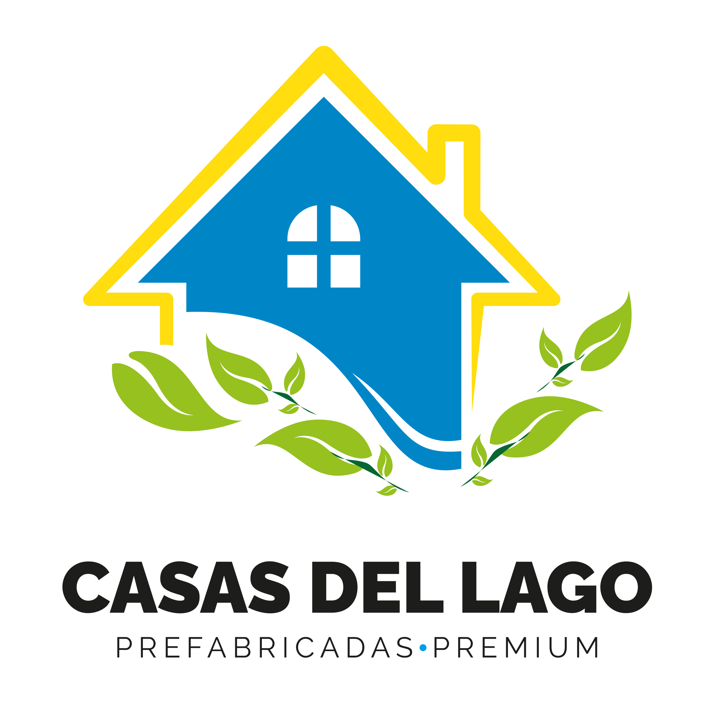 Logo Casas del Lago PNG